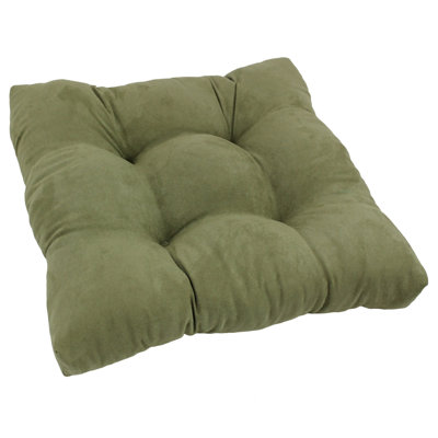 Coussin de chaise en micro suède 20 "