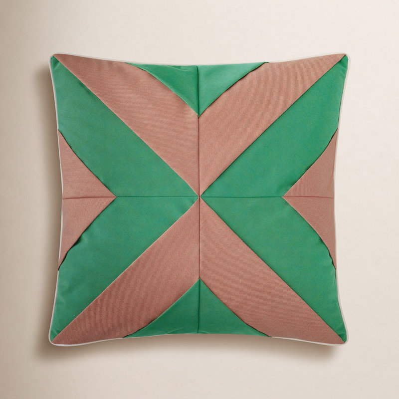 Housse et insert de coussin carré d'extérieur Plage Mitreed