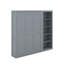 Grand lit escamotable avec tablettes-21012822