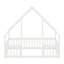 Lit de plancher en forme de maison Guardrail-1328367428