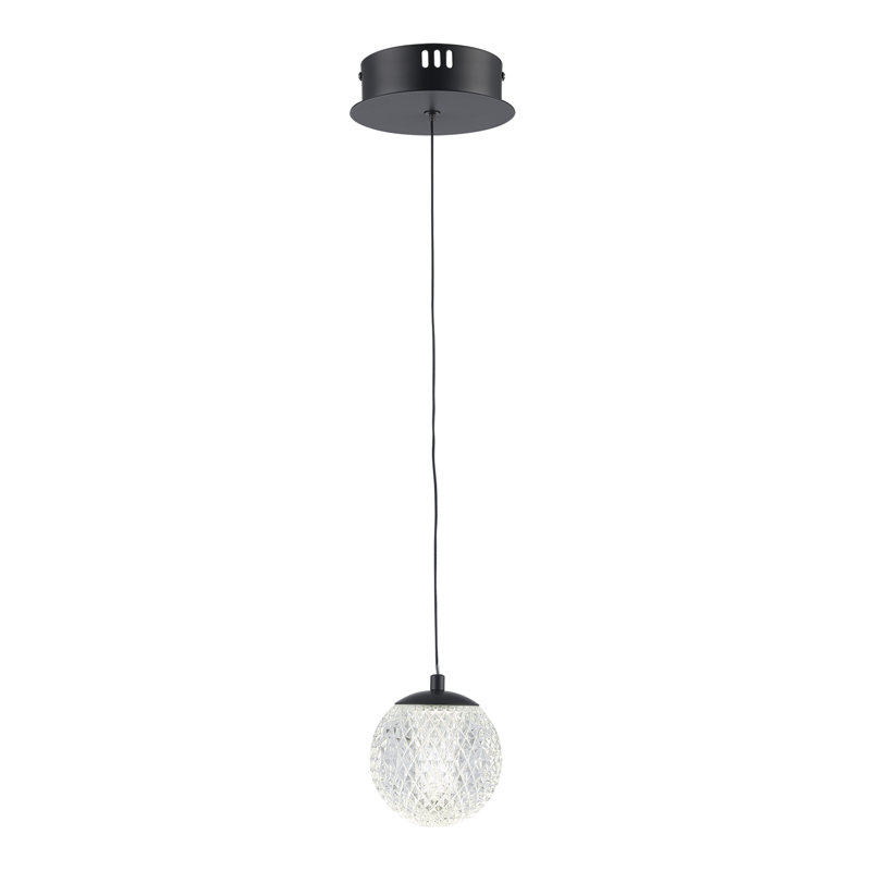 Luminaire suspendu 1 lumière DEL Laziah