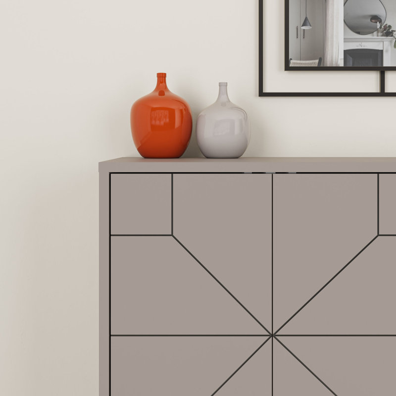 Console Hydee, Taupe