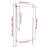 vidaXL Outdoor Roller Blind Yellow and White-98912587-98912588