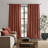  Matte Cotton Velvet Window Drape Set-1584131660