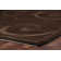 Metro-Velvet Geometric Area Rug in Brown/Gray/Ivory