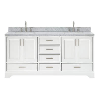 Ensemble de meuble-lavabo double 73 po Abita