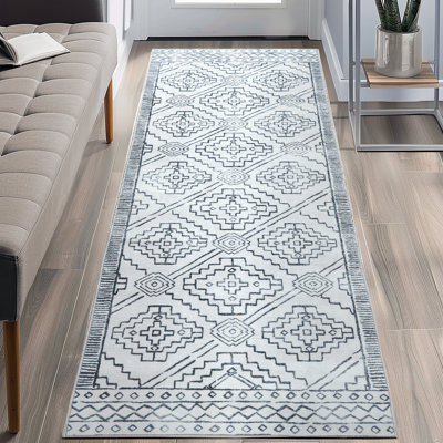 Kevontre Area Rug with Non-Slip Backing