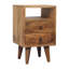 Wenner 30cm W Solid Wood Bedside Table