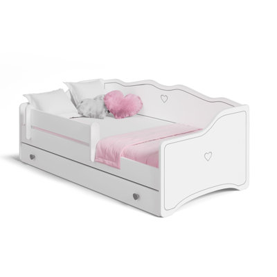 EMMA children's bed with drawer and rail