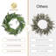 Polyethylene 100cm Wreath