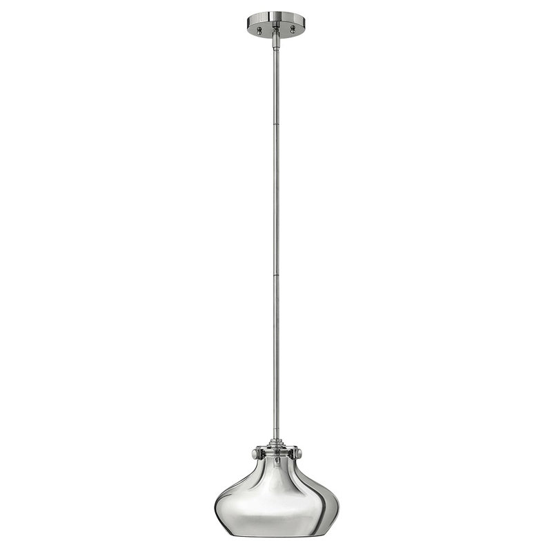 Congress 1 - Light Jar Pendant, Chrome