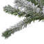 Ensemble de 3 arbres de Noël artificiels enneigé 6 pi - non éclairés