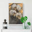 Three Crested Chickens by Theo Van Hoytema - Wrapped Canvas Painting-61946003