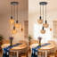 Boho 3-Light Woven Kitchen Island Pendant