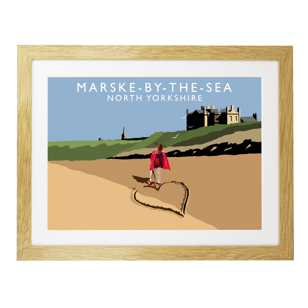 Marske-by-the-Sea 2 by Richard O'Neil - Graphic Art Print on Paper