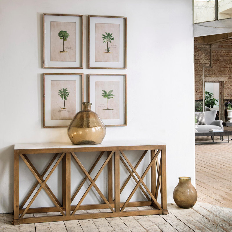 Sechrist 175cm Stone Top Console Table