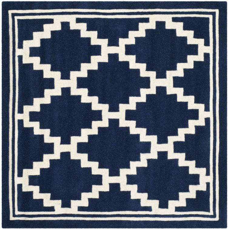 Carolene Hand Tufted Wool Geometric Rug