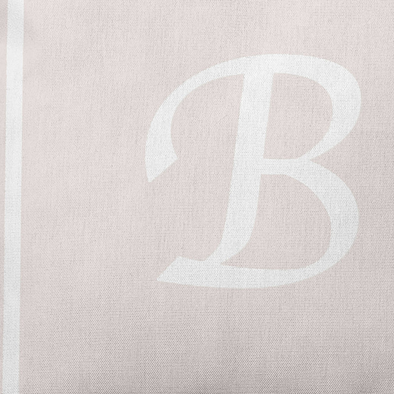 Reversible Throw Pillow, Ivory/White, 26"x26", B