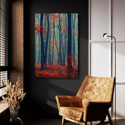Autumn Forest In The Mist' by Igor Vitomirov, Acrylic Glass Wall Art