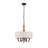 Farmhouse Drum 4-light Chandelier