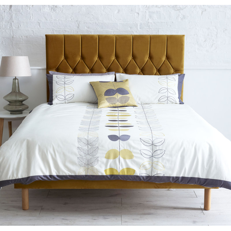 Linda Upholstered Headboard, Single (3'), Berry