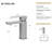 7.11" CUPC Certified Single Handle Bathroom Sink Faucet-110712724
