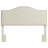 Zoe Cream Faux Leather Queen/Full Headboard