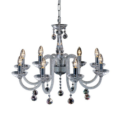 8 - Light Candle Style Chandelier