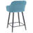 Ivanna Upholstered Counter Stool with Metal Frame-1541298685