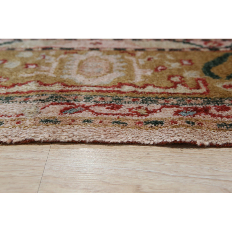 Hand Knotted Wool Floral Area Rug