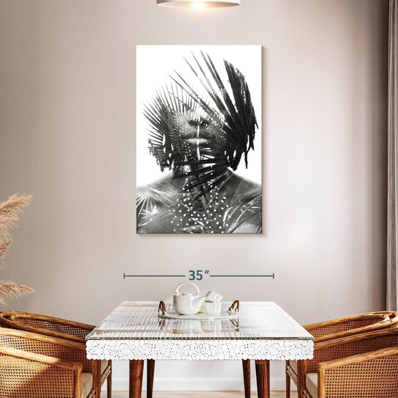Leisha Nature Man, 45" H x 30" W