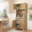 Armoire-buffet autoportante haute