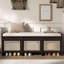 Banc de rangement pour chaussures 48 ", banc de rangement rétro-495187830-495187835