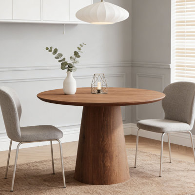 43 inch circular dining table