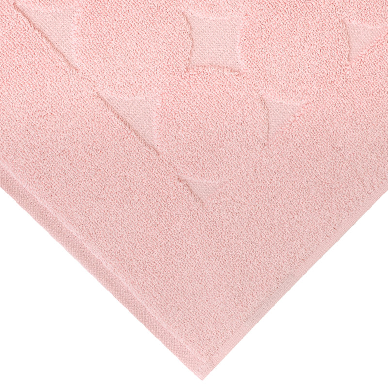 Ensemble de serviettes en coton turc 4 pièces Sinemis, Rose