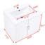 Meuble-lavabo simple mural 23,62 po avec lavabo blanc