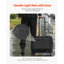 Rolling Laptop Bag 17.3 Inch Wheeled Computer Bag For Work Women & Men Black
