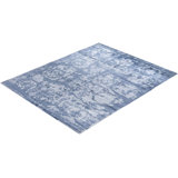 Overdyed One-of-a-Kind 8' 2" X 10' 1" Hand Knotted Area Rug