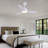 42''/52'' Standard Dimmable Ceiling Fan With Light Kit-1491363333