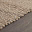 Tapis de couleur unie en fibre de jute tissé à la main Debroh-1017407941