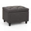 Repose-pieds de rangement avec repose-pieds et tabouret polyvalent-209929768
