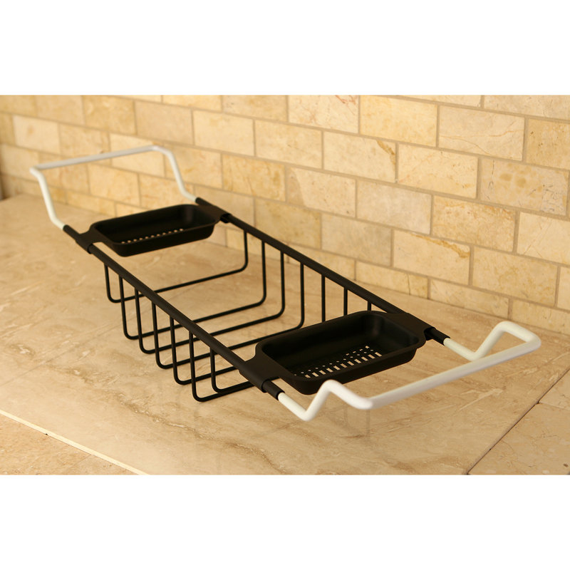 Plateau de rangement pour baignoire Kingston Kingston, Bronze huilé