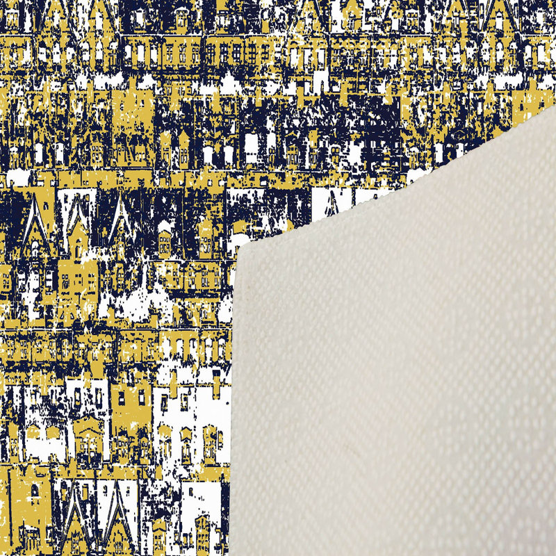Premium Woven Carpet, 5.2 x 7.5 ft, 100% Polyester, Antibacterial, Non-Slip Underside, 0.3 in Pile Height | Machine Washable, 3D Digital Print | Perfect for Living Room, Bedroom & Office Décor