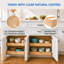 Tablettes de rangement pour armoire Hannibal-401757291