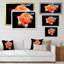 «Orange Dark Fractal Flower Ii», reproduction de cadre photo sur toile-1285004666-1285004667