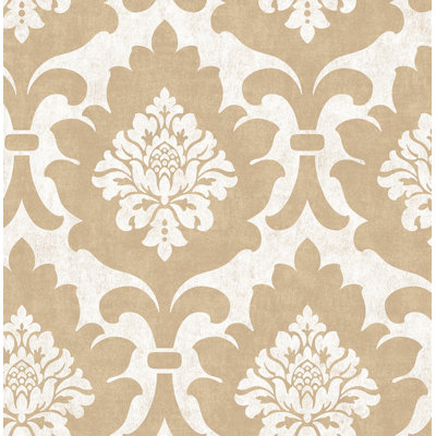 Aghaleck Damask 10m x 53cm Wallpaper Roll