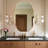 Metal Oval Wall Mirror-786406660-777532895