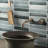 Tara Stacked 11.61" x 11.73" Molten Glass Mosaic Wall Tile (0.95 Sq. Ft. / Sheet)-50835224