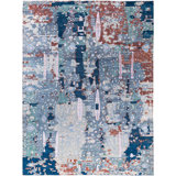 Overdyed One-of-a-Kind 9' 2" X 12' 2" Hand Knotted Area Rug