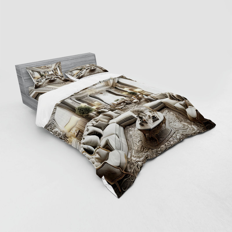 Polyester Duvet Cover, King Duvet Cover + 3 Additional Pieces